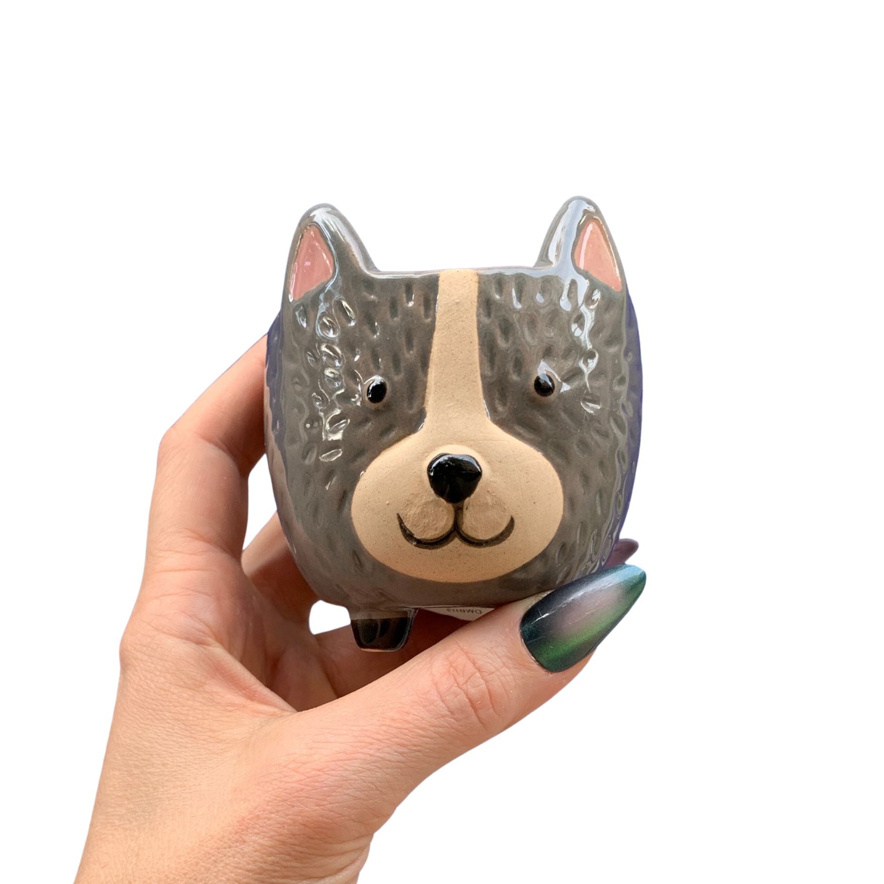 Hedgehog Pot | Decorative Ceramic Planter | 3.25" Tall by The Bullish Store