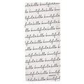 Hello Beautiful Oversized Quick Dry Beach Towel | Ultra Absorbent | 35" x 78" by The Bullish Store