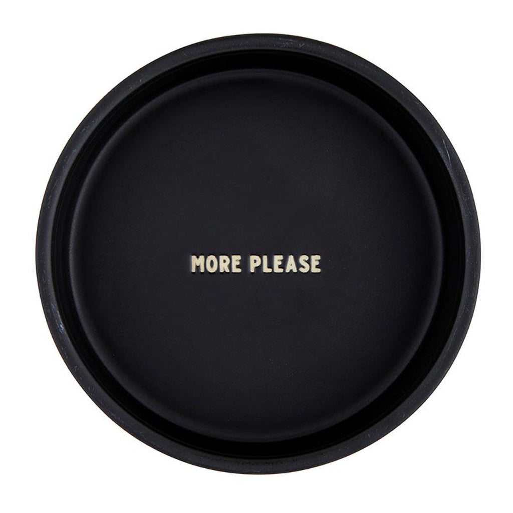 Hello Kitty Ceramic Pet Bowl in Black | Circular Pet Water Food Dish Feeder | 6" by The Bullish Store