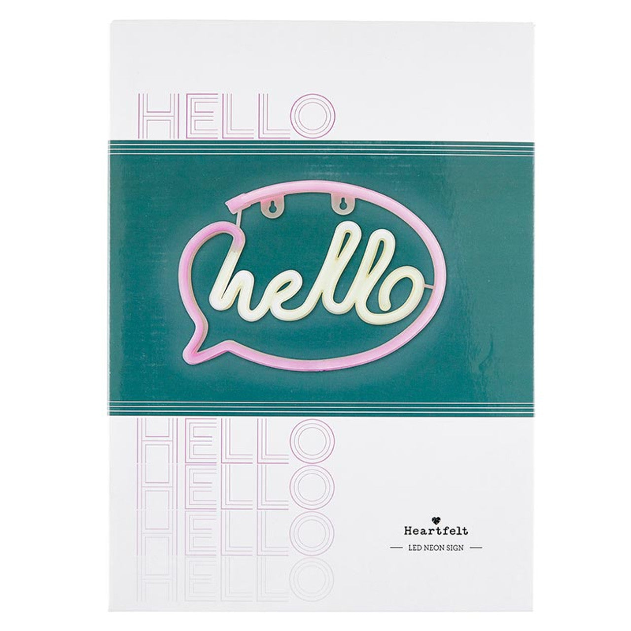 Hello Neon LED Light | Wall Art Sign by The Bullish Store