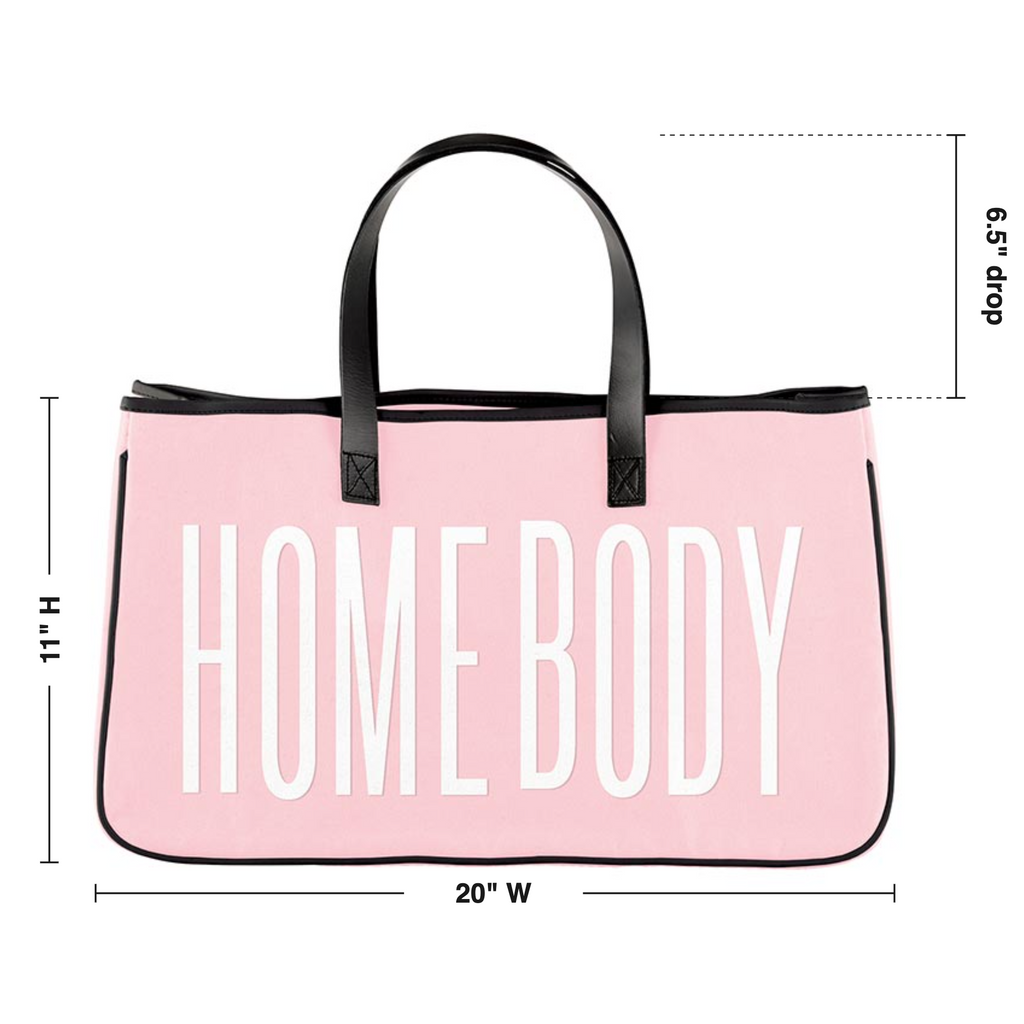 Homebody Large Rectangular Tote Bag | Analog Bag | Genuine Leather Handles by The Bullish Store