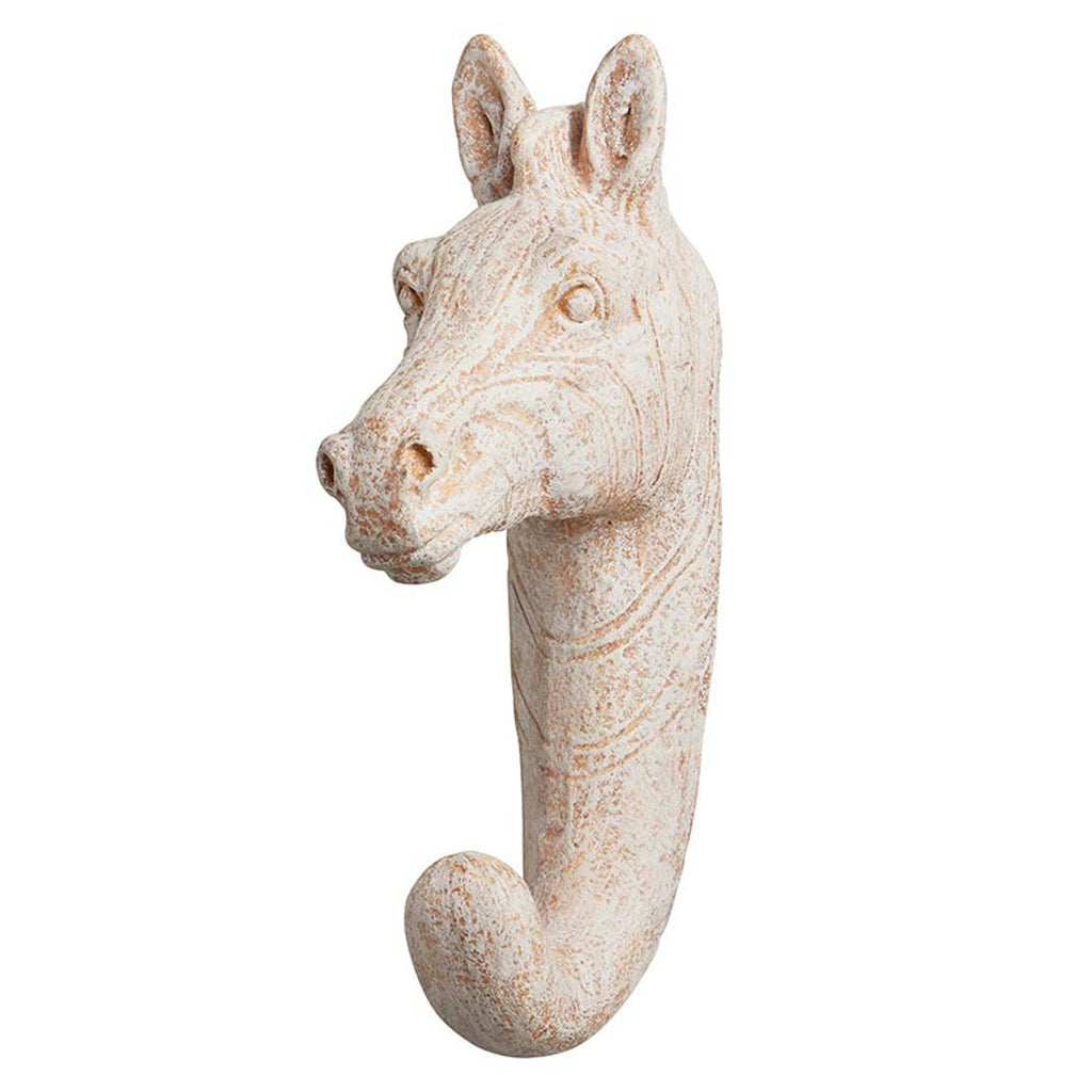 Horse Resin Hook | Animal Theme Decorative Wall Hook | 5" x 3.5" by The Bullish Store