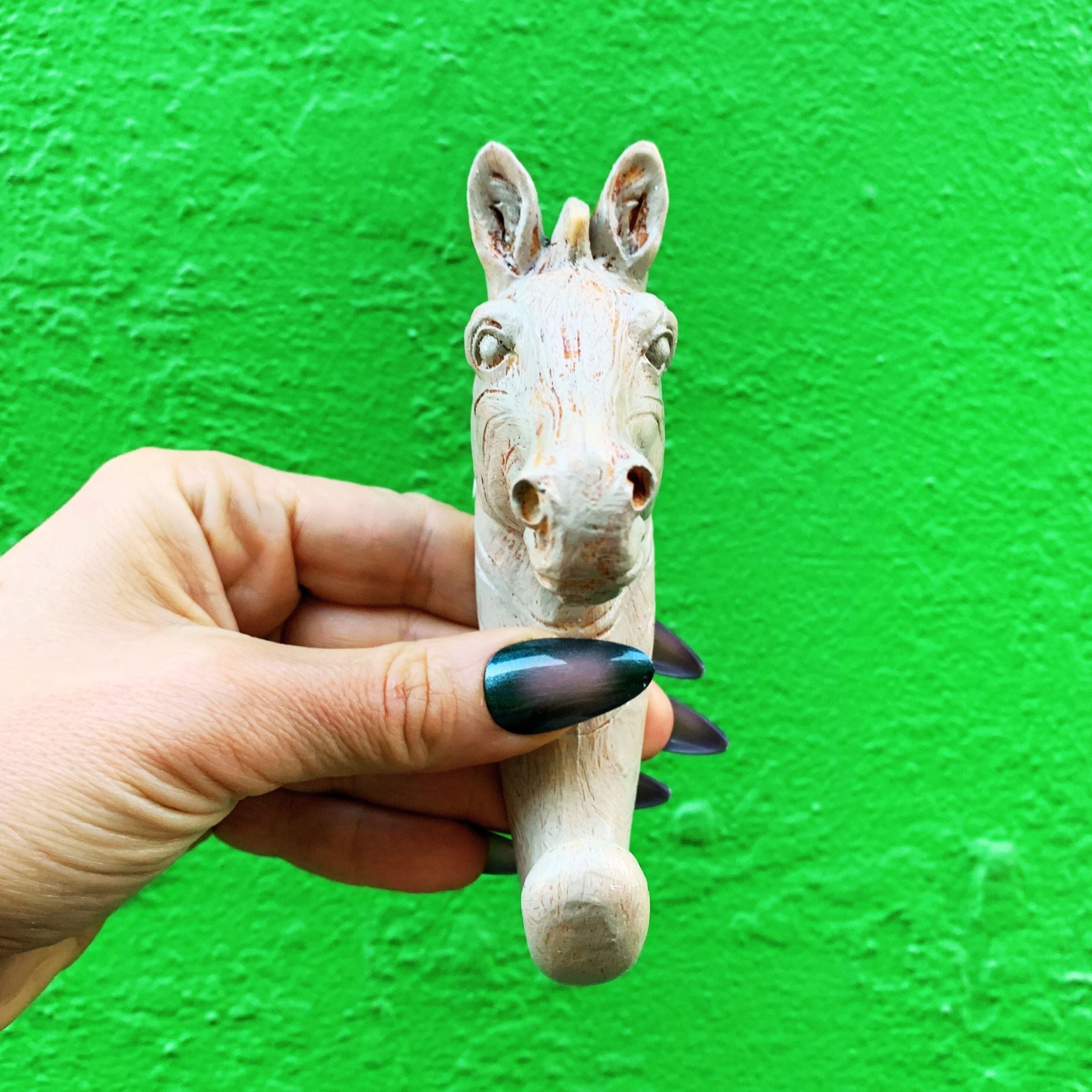 Horse Resin Hook | Animal Theme Decorative Wall Hook | 5" x 3.5" by The Bullish Store