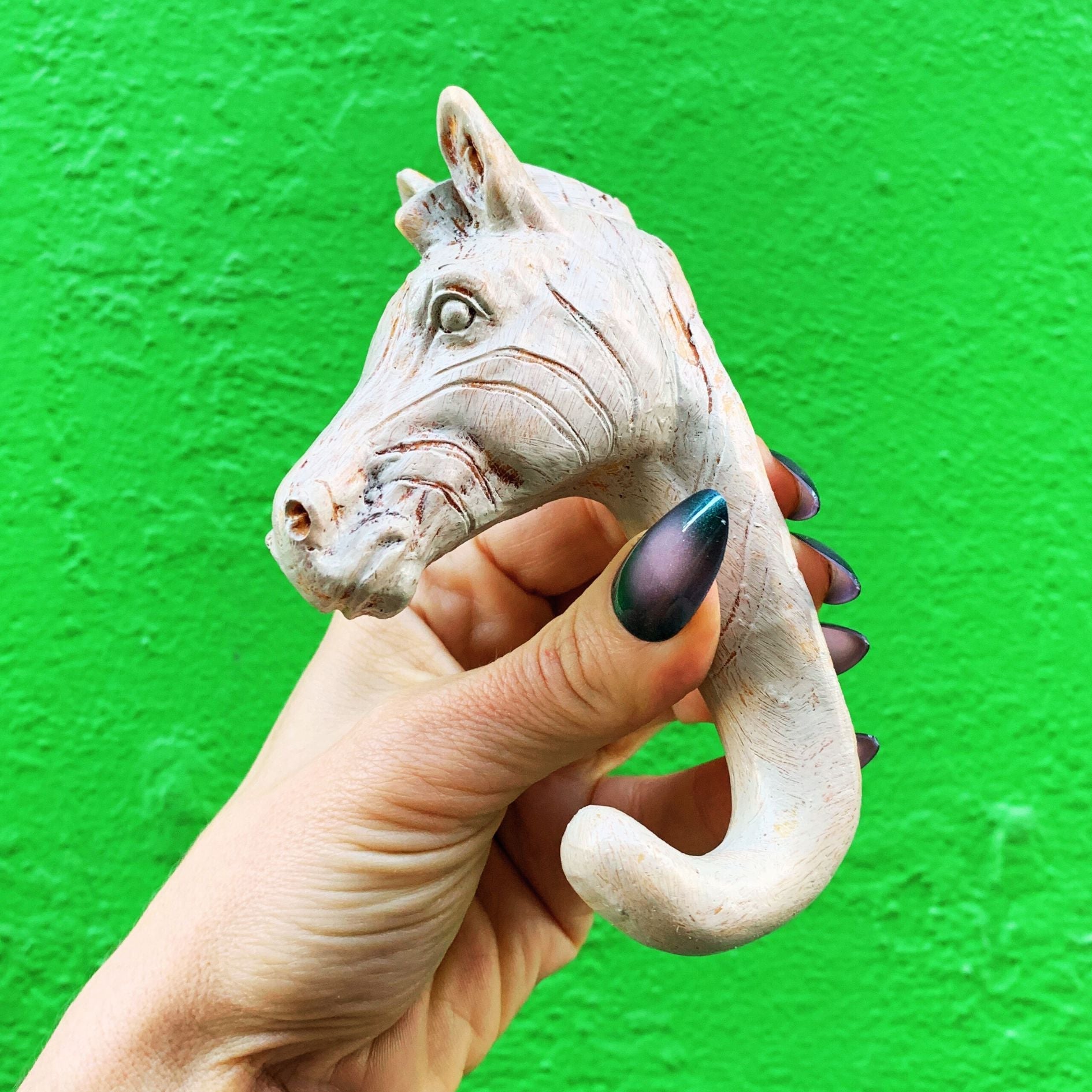 Horse Resin Hook | Animal Theme Decorative Wall Hook | 5" x 3.5" by The Bullish Store