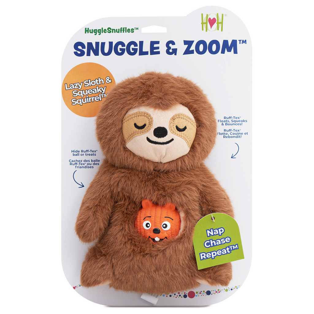 HuggleSnuffles™ Snuggle & Zoom™ Enrichment Toy by HuggleHounds