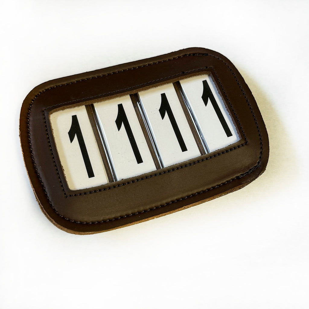 PRO4MANCE | # I.D. - Brown (Qty. 2, 4-digit) by ACE Equestrian