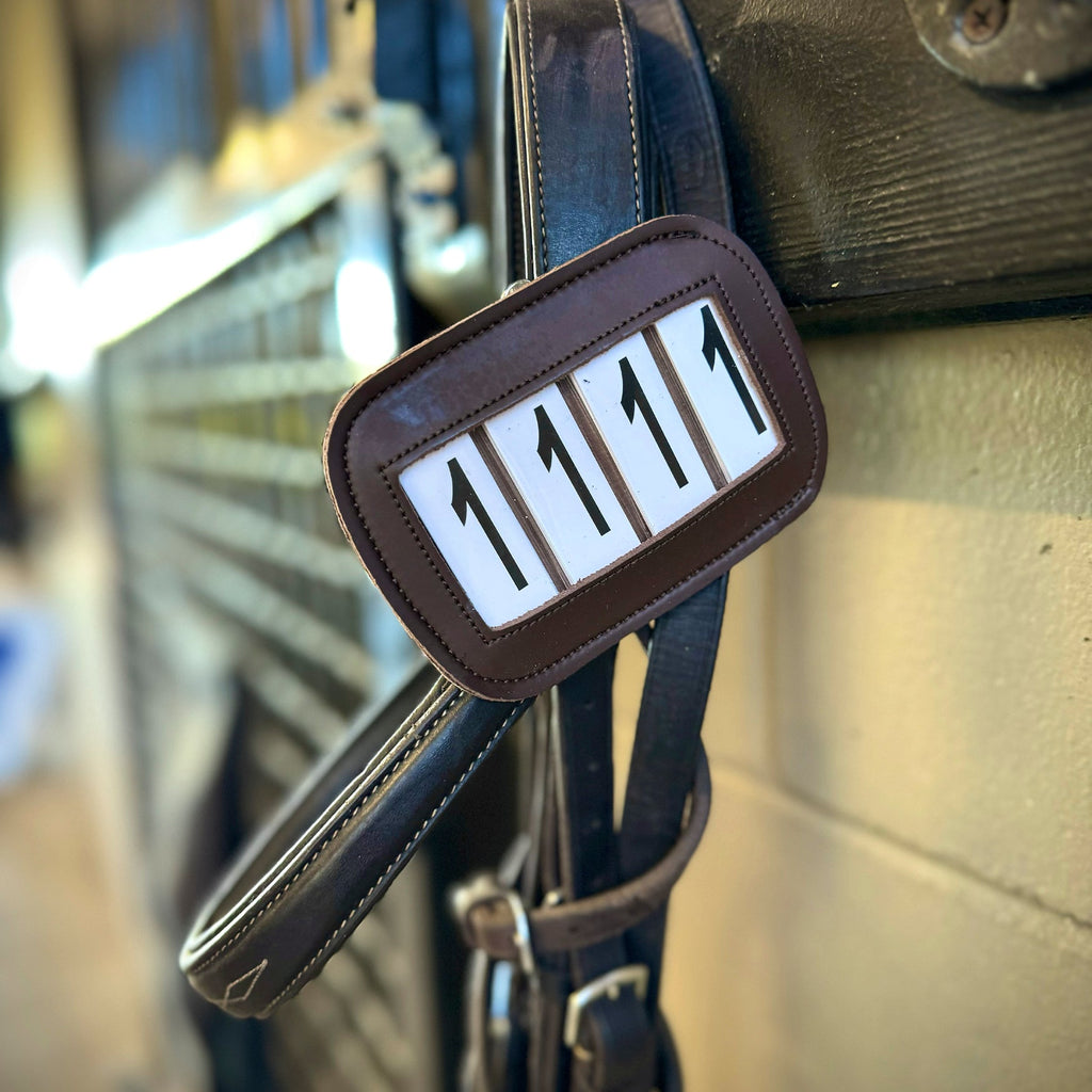 PRO4MANCE | # I.D. - Brown (Qty. 2, 4-digit) by ACE Equestrian
