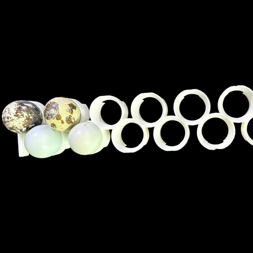 Jumbo Quail Egg Rails for Cimuka®/Hatching Time® Incubators (CT-Series, Pro24) and Maxicoopx incubators by Quailz.com by Undique LLC
