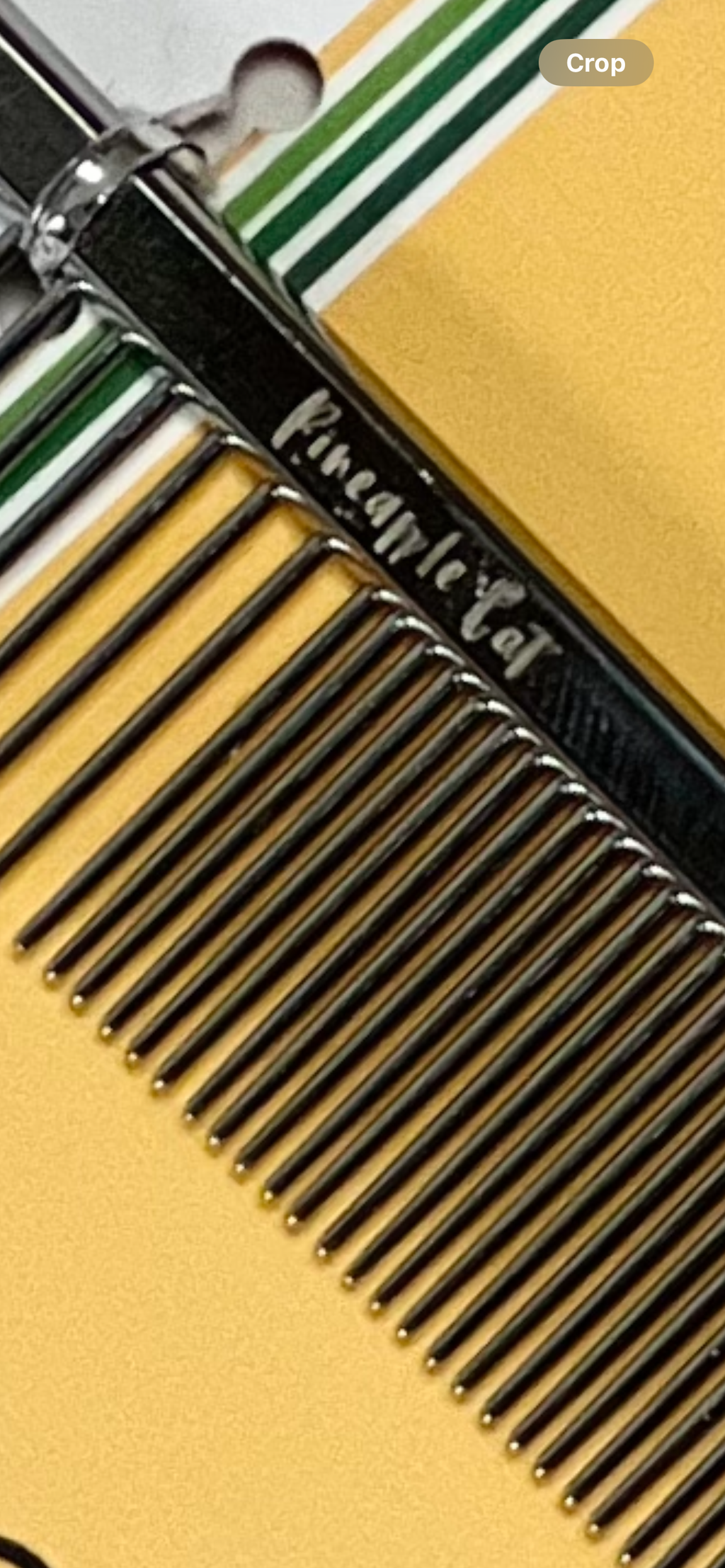 Short-haired cat comb by The Charleston Cat Groomer