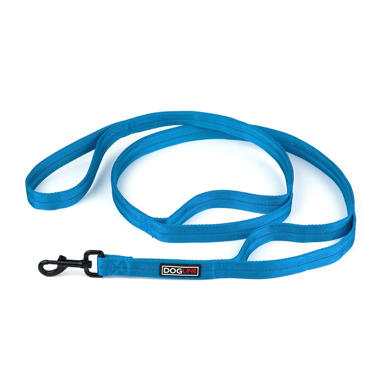 Nylon Multi-Handle Flat Dog Leash by Dogline