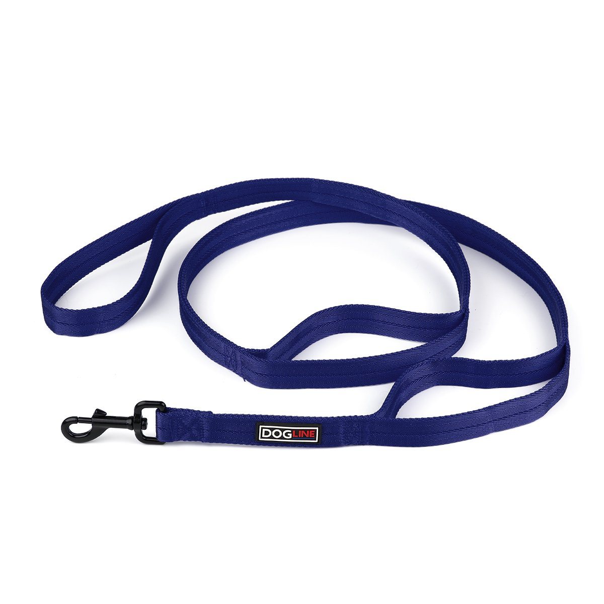 Nylon Multi-Handle Flat Dog Leash by Dogline