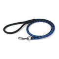Soft Leather Dual-Color Braided Round Lead by Dogline
