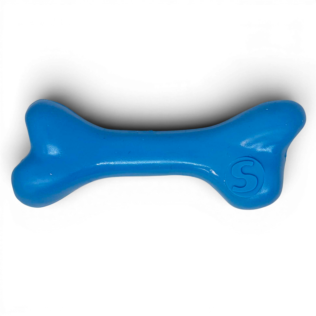 PUP-X Rubber Bone Dog Toy - Durable, Floats, Chew Toy for Large Dogs | USA by SodaPup/True Dogs, LLC