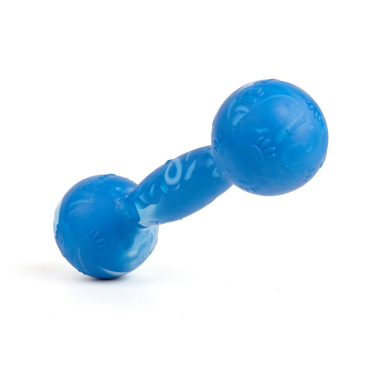 Rubber Dumbbell Toy by Dogline