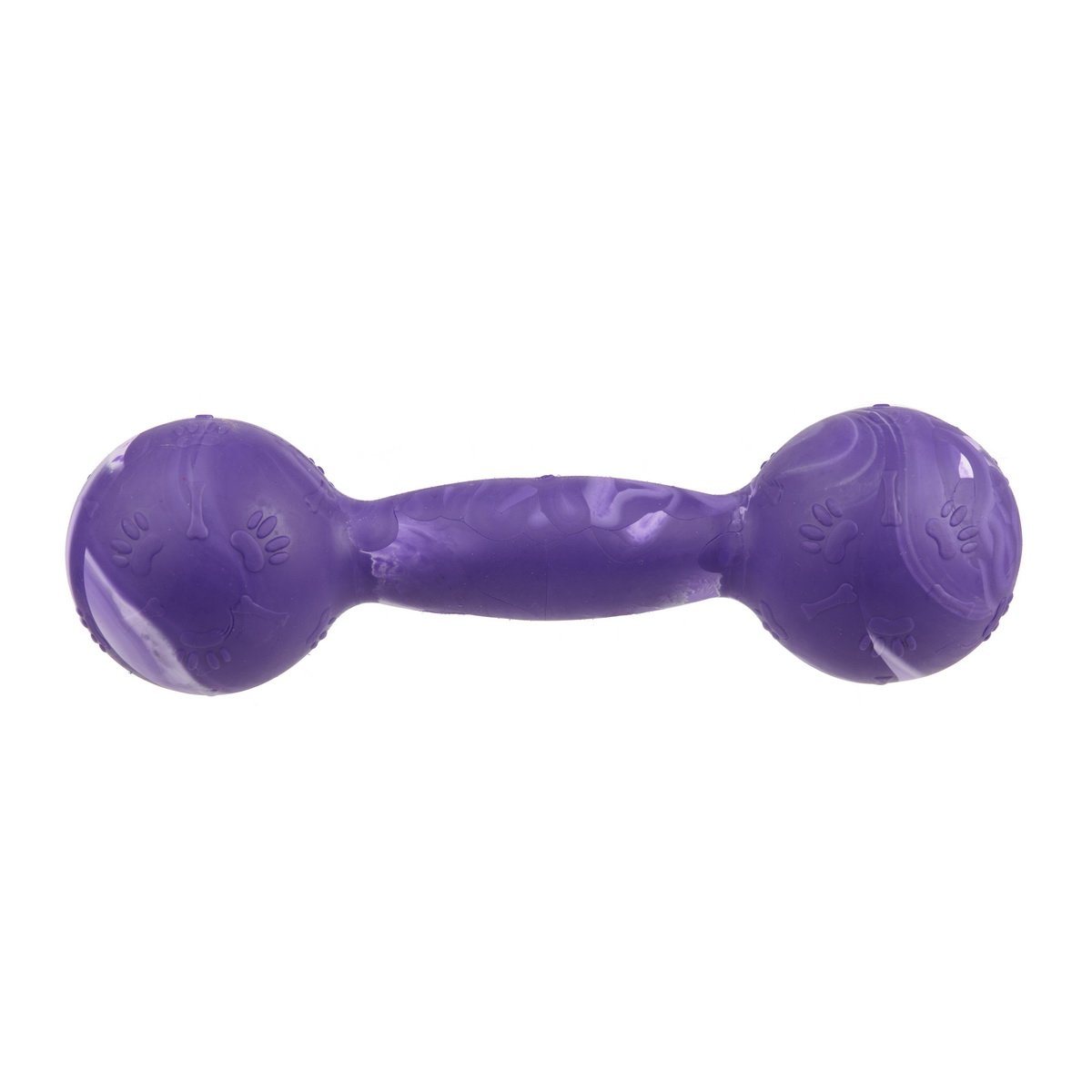 Rubber Dumbbell Toy by Dogline