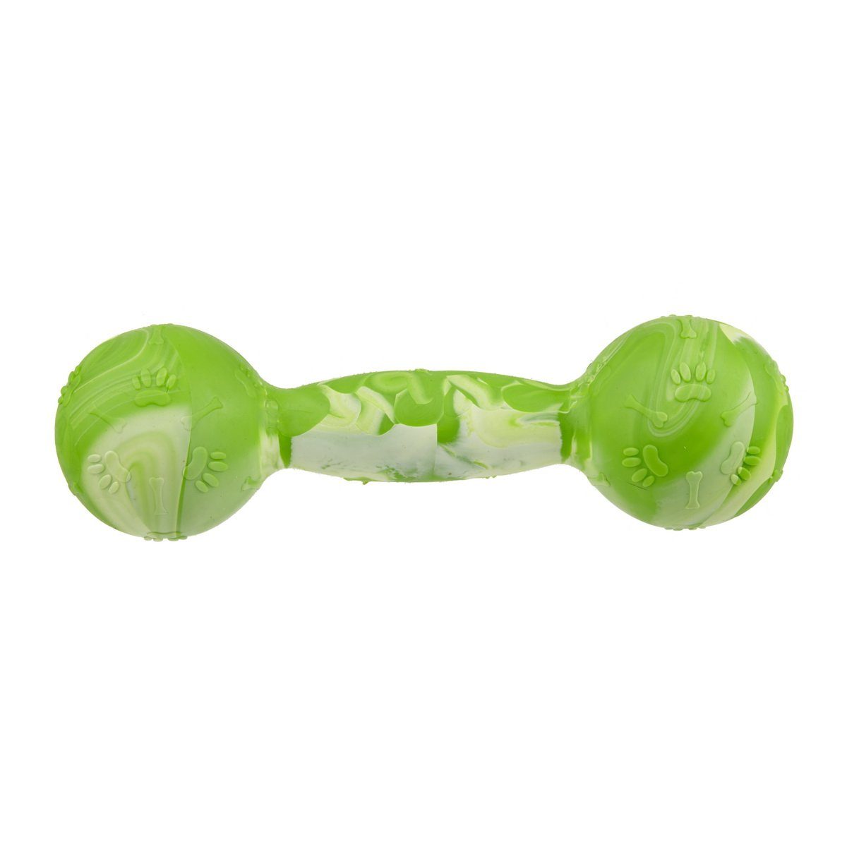 Rubber Dumbbell Toy by Dogline