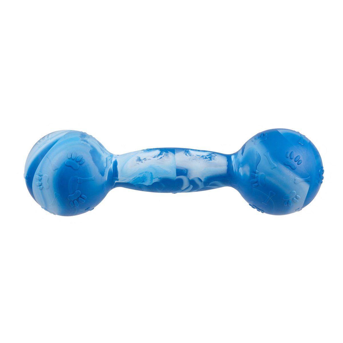 Rubber Dumbbell Toy by Dogline