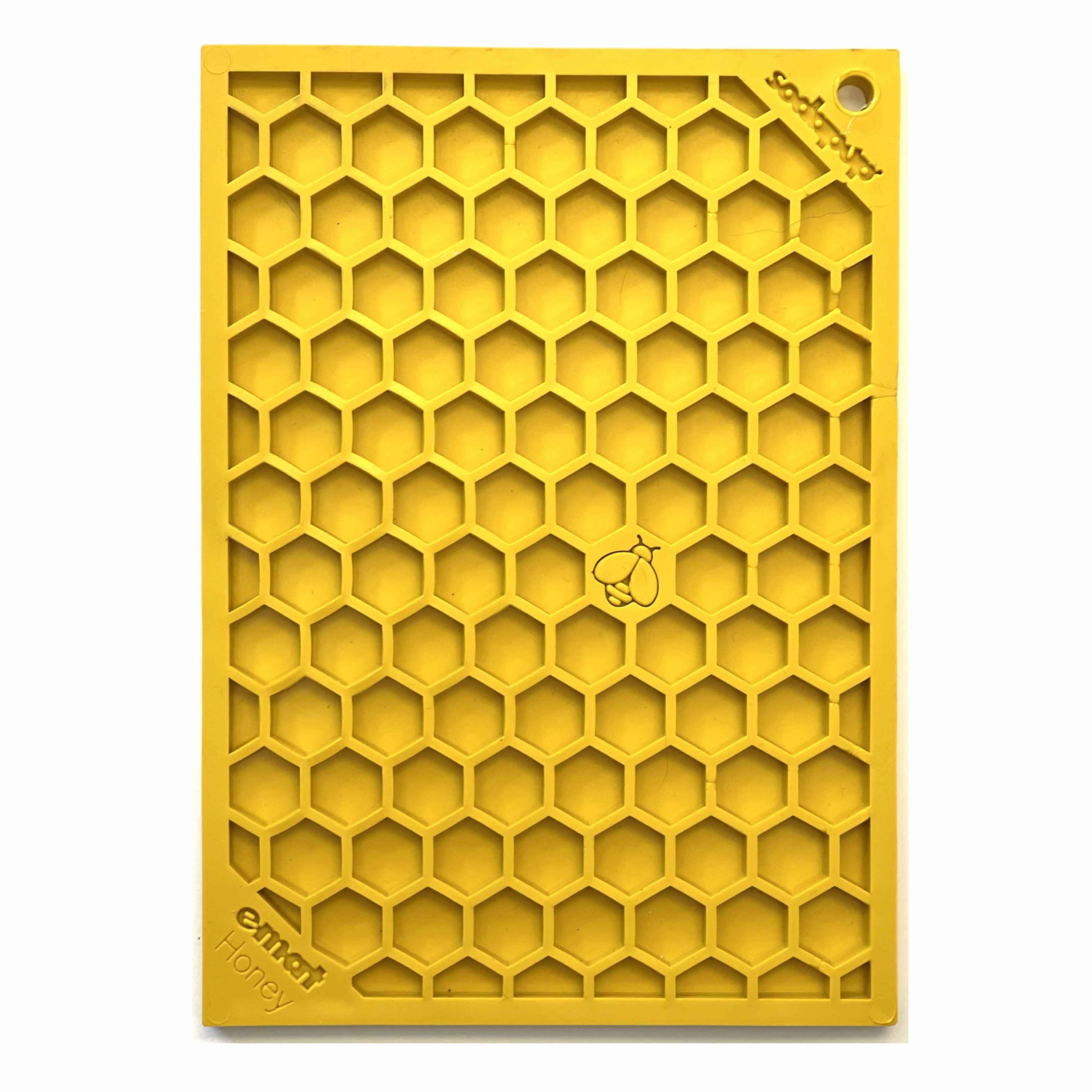Honeycomb eMat - Enrichment Lick Mat for Dogs and Cats | eMat Enrichment Toy for Anxiety Relief | SodaPup by SodaPup/True Dogs, LLC