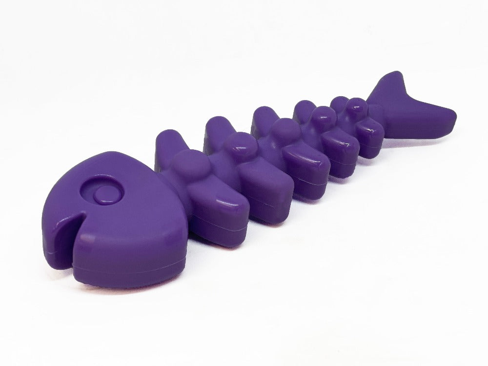 Fish Bone Nylon Dog Toy for Aggressive Chewers | USA Made | SodaPup by SodaPup/True Dogs, LLC