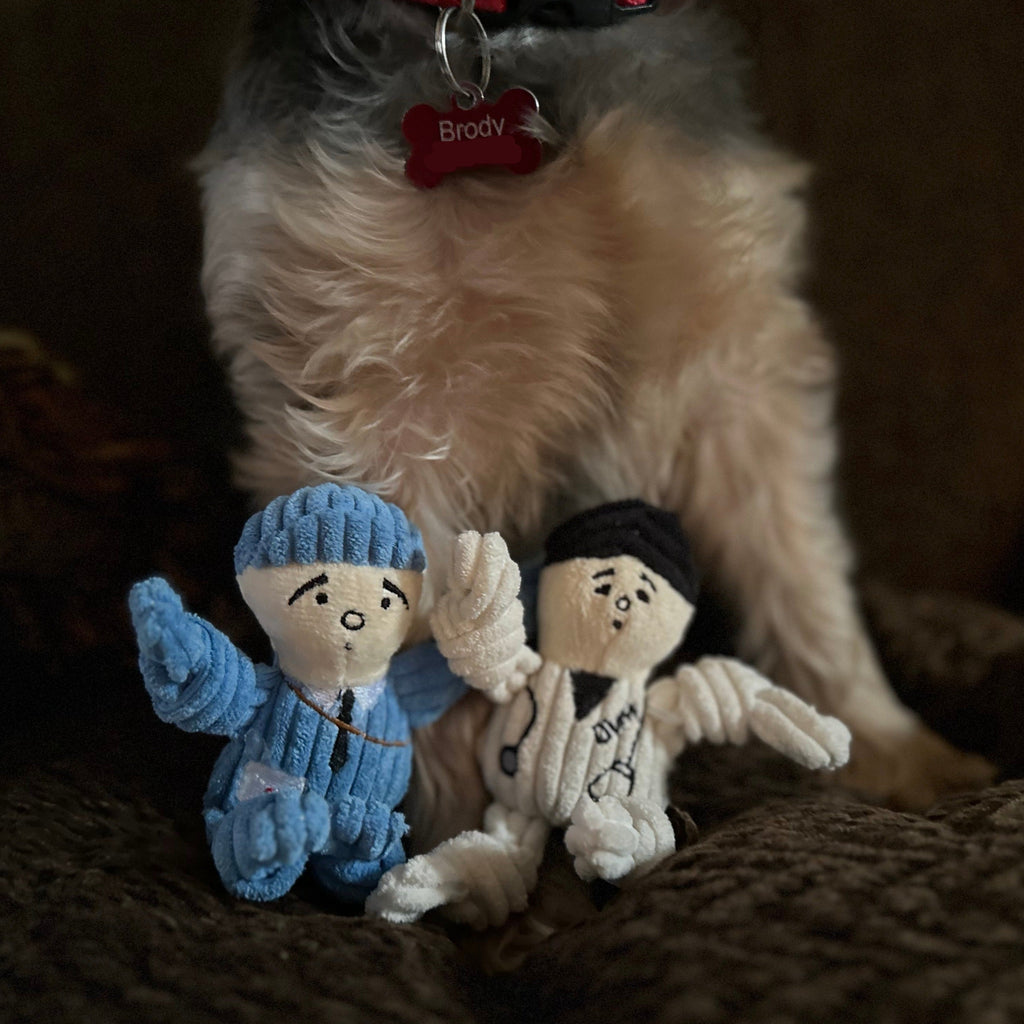 Wee Huggles® Assorted Dog People™ Plush Dog Toys, 3 Pack by HuggleHounds