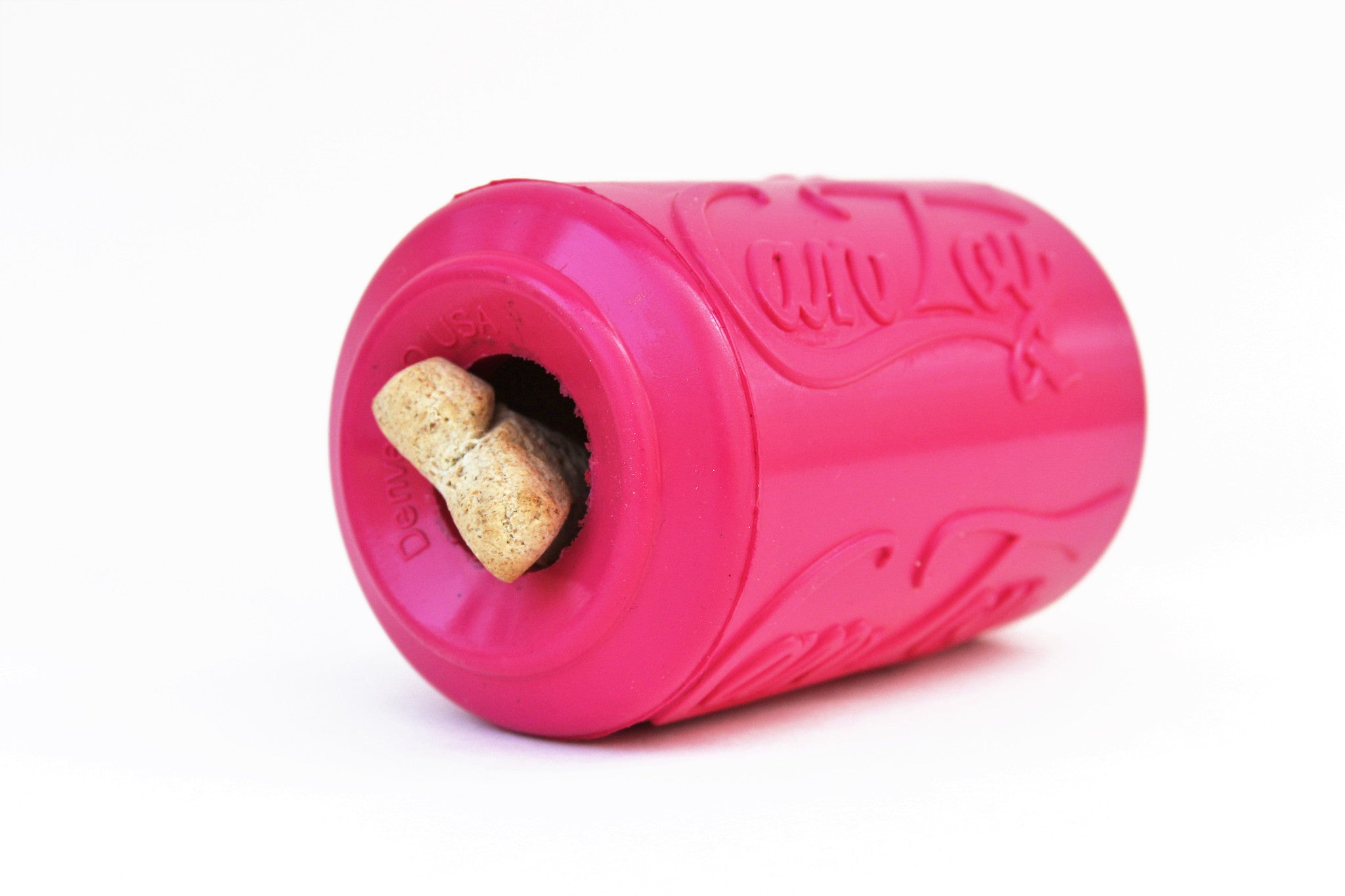 Puppy Can Toy Rubber Chew Toy for Teething Puppies | Treat Dispenser | USA Made by SodaPup/True Dogs, LLC