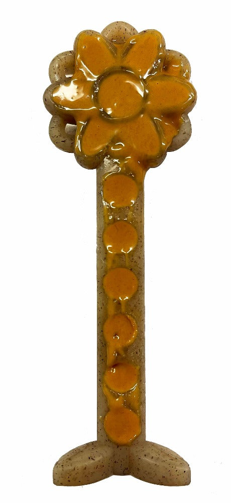 Flower Tower Nylon Chew Toy for Aggressive Chewers - USA Made Enrichment Toy by SodaPup/True Dogs, LLC