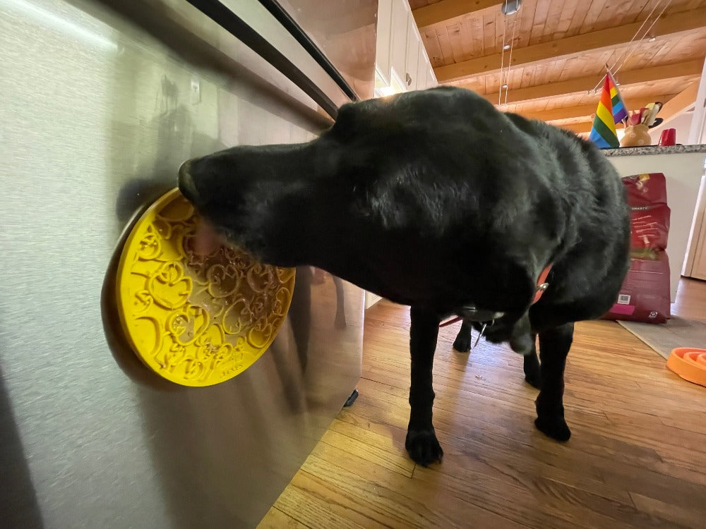 Rubber Duckies emat - Enrichment Lick Mat for Dogs and Cats - with Suction Cups | Bath Time Design | SodaPup USA Made by SodaPup/True Dogs, LLC