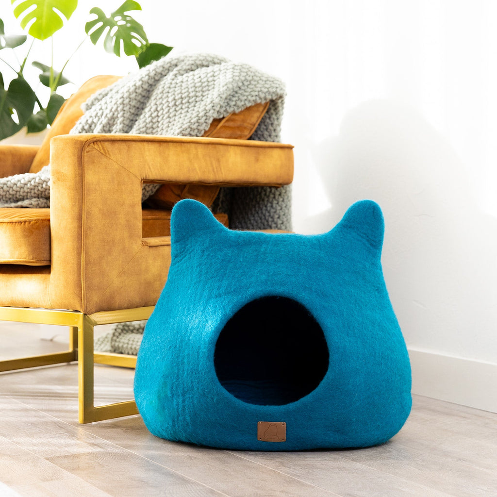 Ocean Blue | Ear Style Cave by Fuzzy Cove
