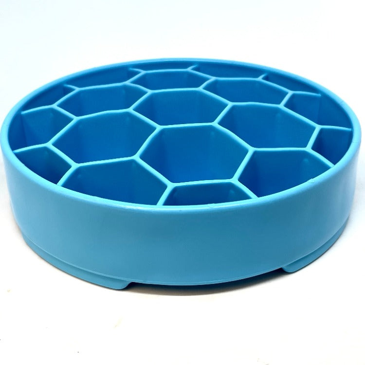 Honeycomb eBowl Deep Slow Feeder Dog Bowl for Enrichment | USA Made by SodaPup/True Dogs, LLC