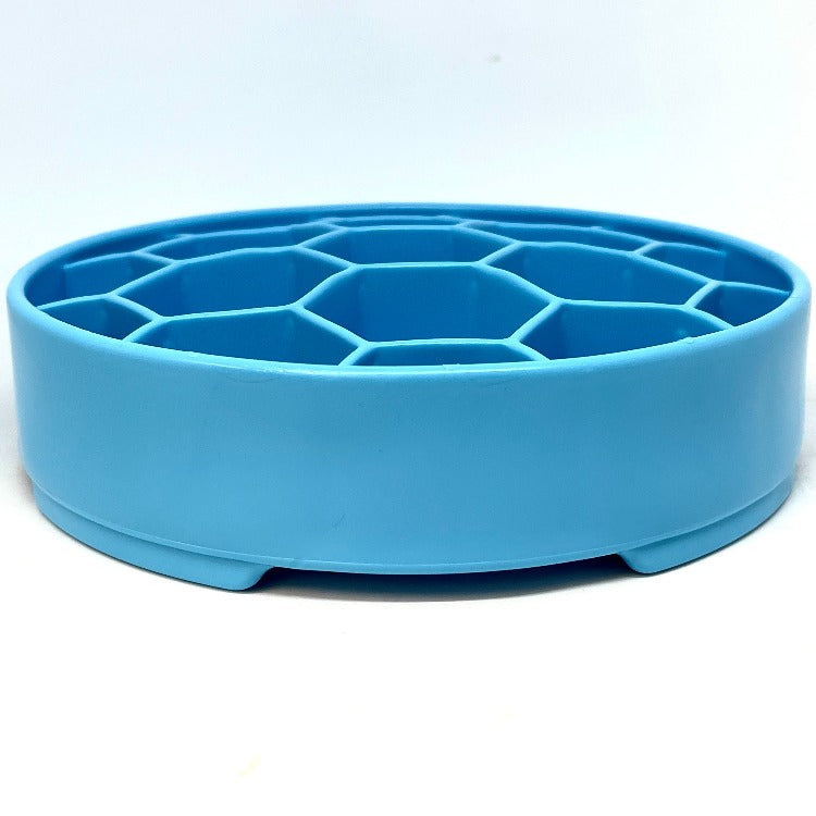 Honeycomb eBowl Deep Slow Feeder Dog Bowl for Enrichment | USA Made by SodaPup/True Dogs, LLC