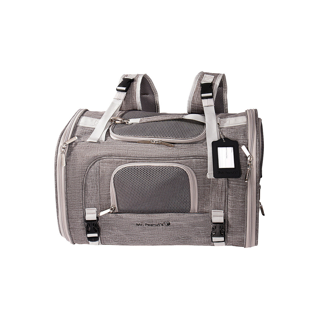 Mr. Peanut's Monterey Series Airline Compliant Horizontal Backpack Pet Carrier by Mr. Peanut's Pet Carriers