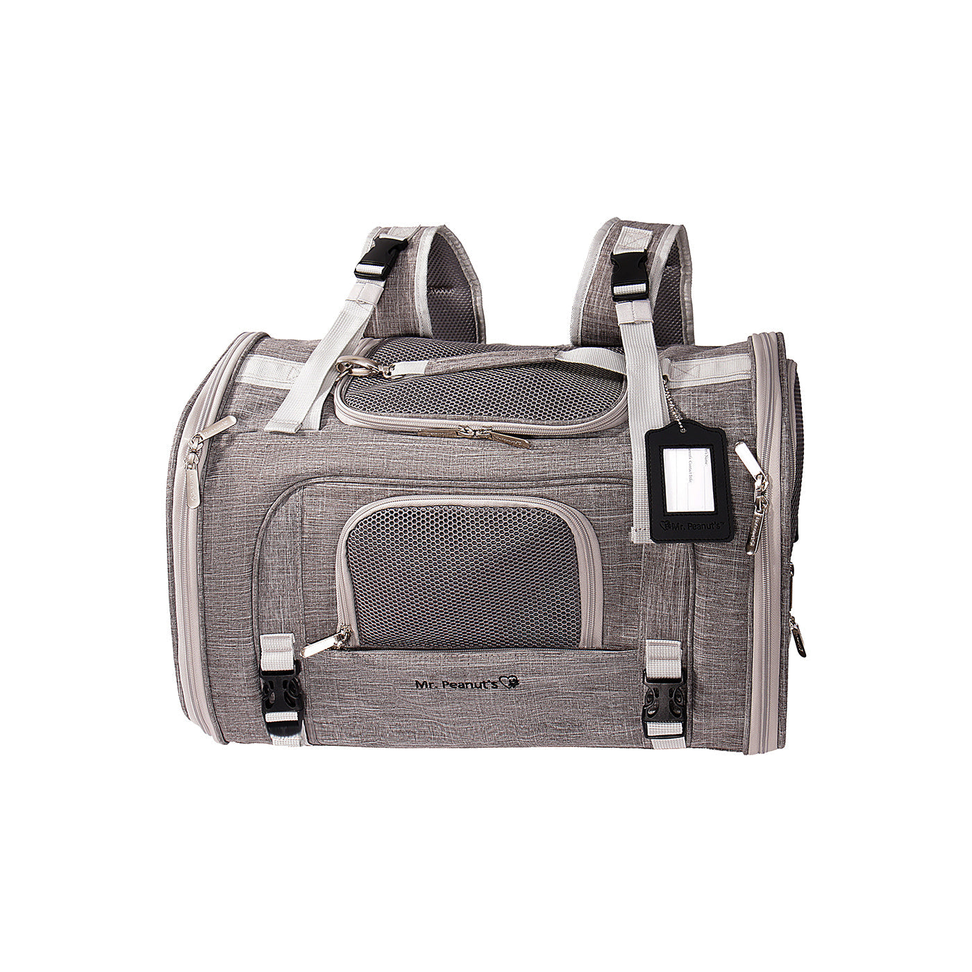 Mr. Peanut's Monterey Series Airline Compliant Horizontal Backpack Pet Carrier by Mr. Peanut's Pet Carriers