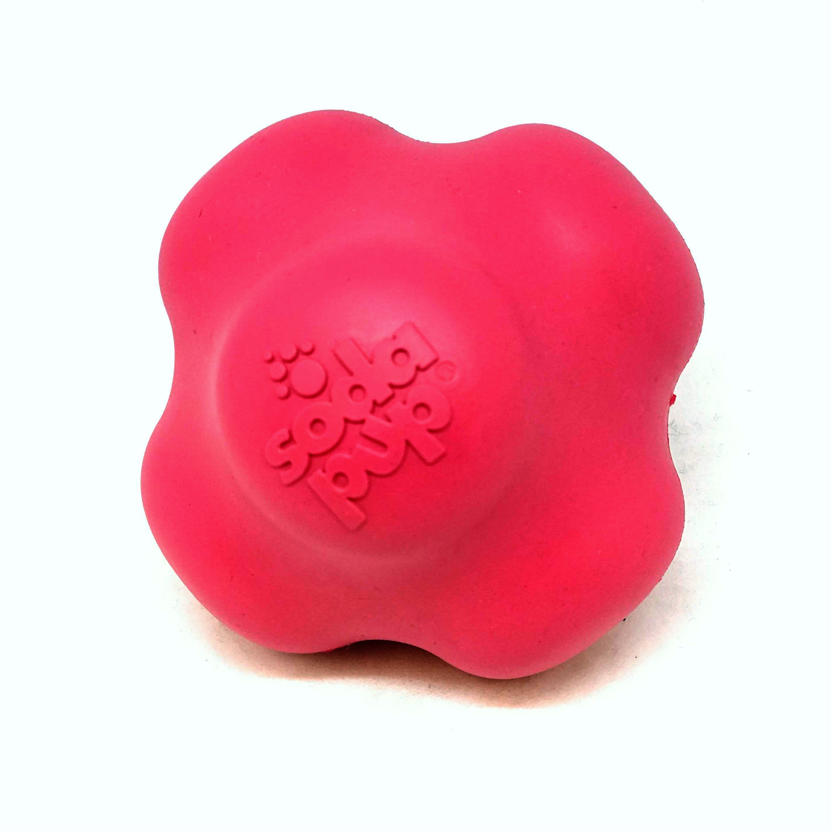 Crazy Bounce Rubber Dog Chew Toy for Power Chewers | Retrieving Ball | USA Made by SodaPup/True Dogs, LLC