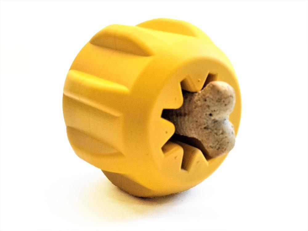 Gear eDispenser - Durable Rubber Yak Chew Holder & Treat Pocket | USA Made by SodaPup/True Dogs, LLC