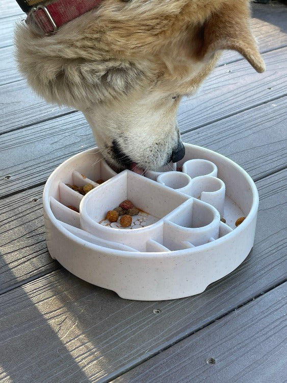Java eBowl Deep Slow Feeder Dog Bowl for Enrichment | USA Made by SodaPup/True Dogs, LLC