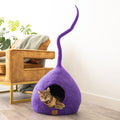 Plum Purple | Tail Style Cave by Fuzzy Cove