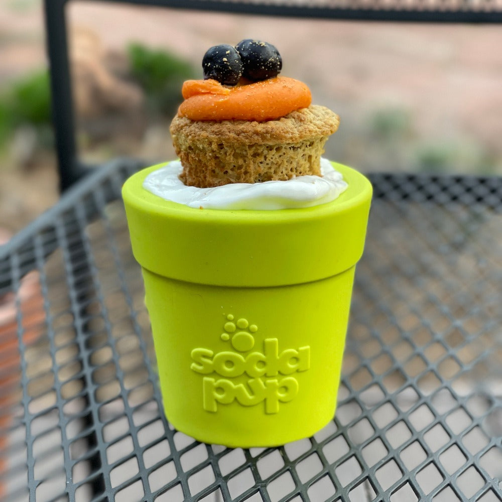 Large Flower Pot eCup Dog Treat Dispenser | Durable USA-Made Enrichment Toy | SodaPup by SodaPup/True Dogs, LLC