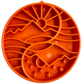 Sun and Moon eTray - Shallow Slow Feeder Dog Bowl for Enrichment | USA Made by SodaPup/True Dogs, LLC