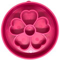 Flower eBowl Deep Slow Feeder Dog Bowl for Enrichment | USA Made by SodaPup/True Dogs, LLC