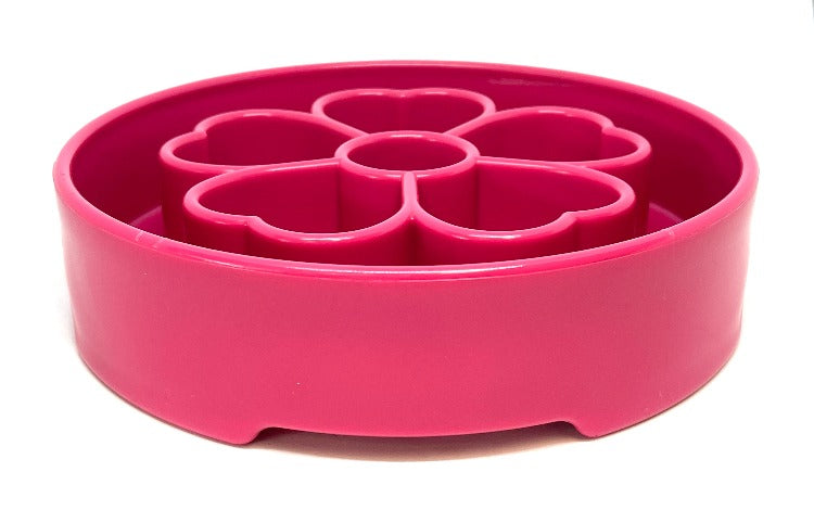 Flower eBowl Deep Slow Feeder Dog Bowl for Enrichment | USA Made by SodaPup/True Dogs, LLC