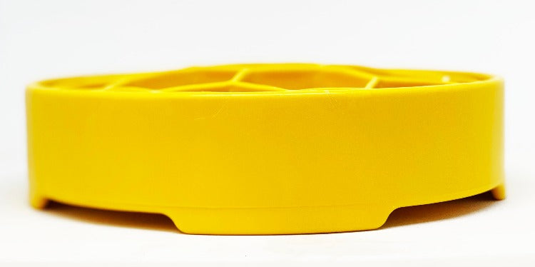 Honeycomb eBowl Deep Slow Feeder Dog Bowl for Enrichment | USA Made by SodaPup/True Dogs, LLC