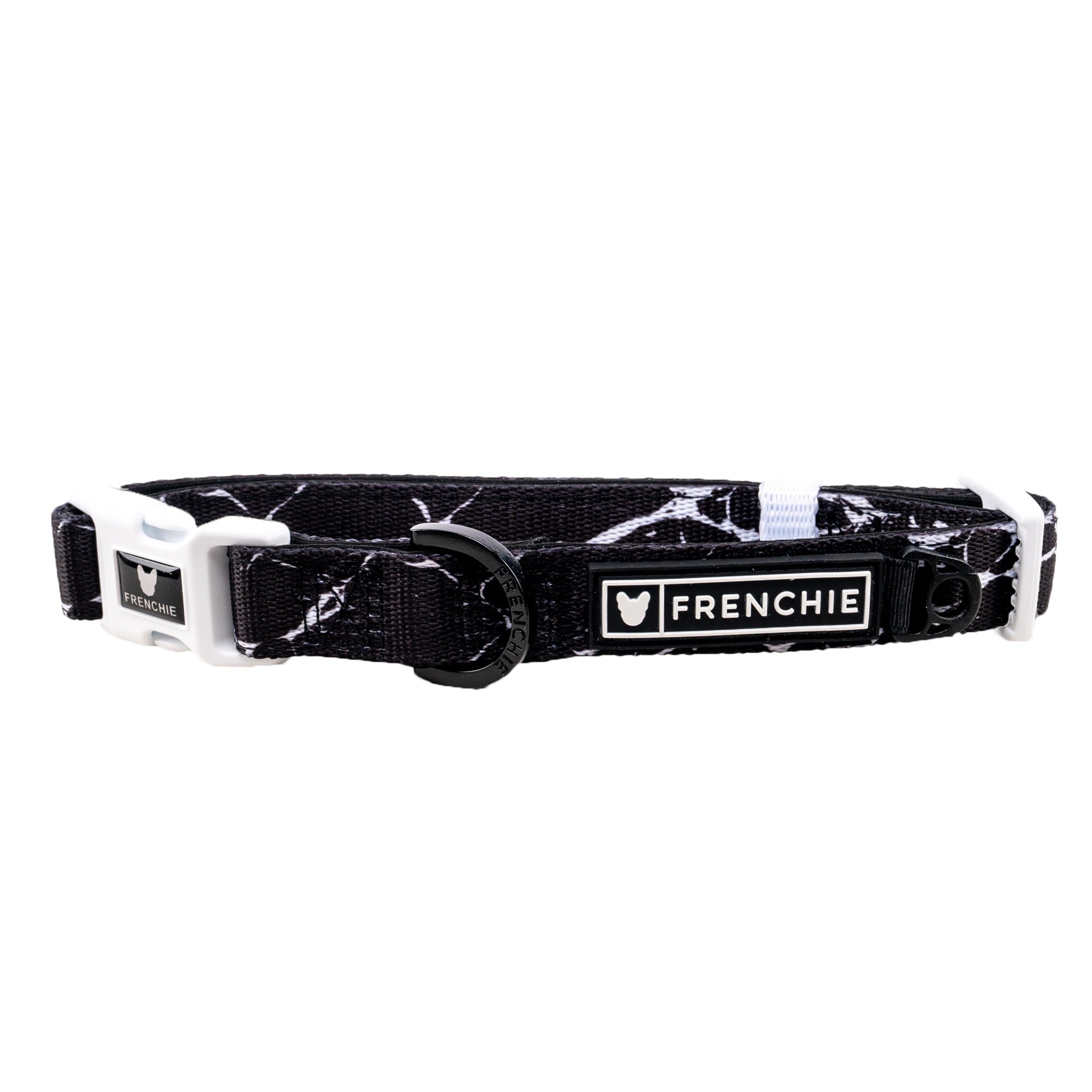 Frenchie Comfort Collar - Black Marble by Frenchie Bulldog