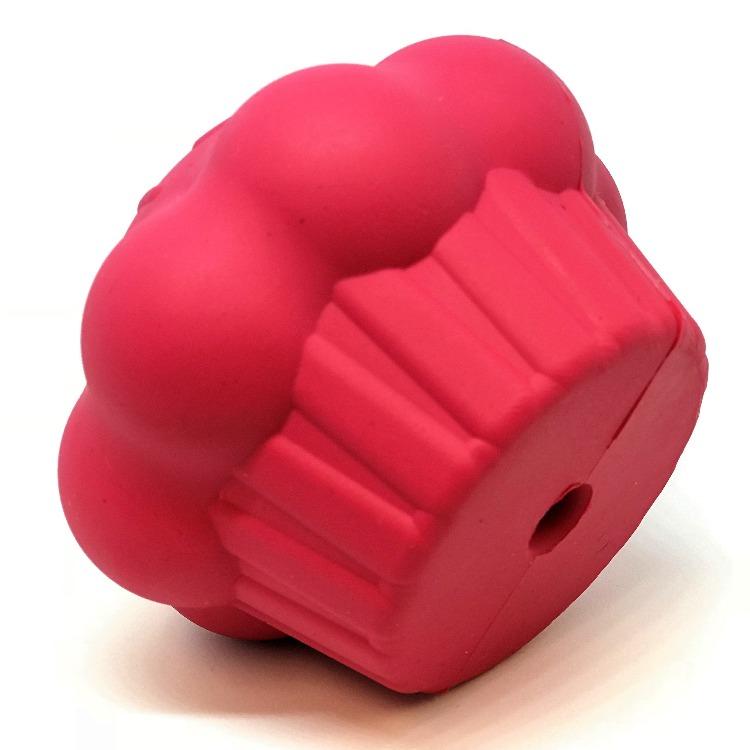 Cupcake eDispenser - Durable Rubber Chew Toy & Treat Dispenser | USA Made by SodaPup/True Dogs, LLC
