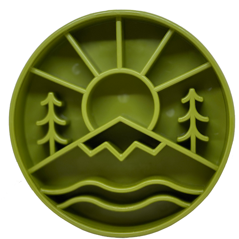 Great Outdoors eBowl - Slow Feeder Dog Bowl & Enrichment | USA Made by SodaPup/True Dogs, LLC