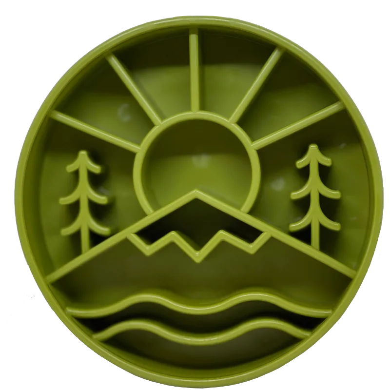 Great Outdoors eBowl - Slow Feeder Dog Bowl & Enrichment | USA Made by SodaPup/True Dogs, LLC