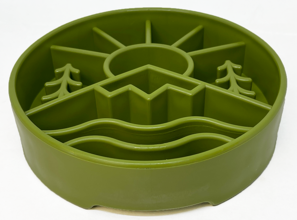Great Outdoors eBowl - Slow Feeder Dog Bowl & Enrichment | USA Made by SodaPup/True Dogs, LLC