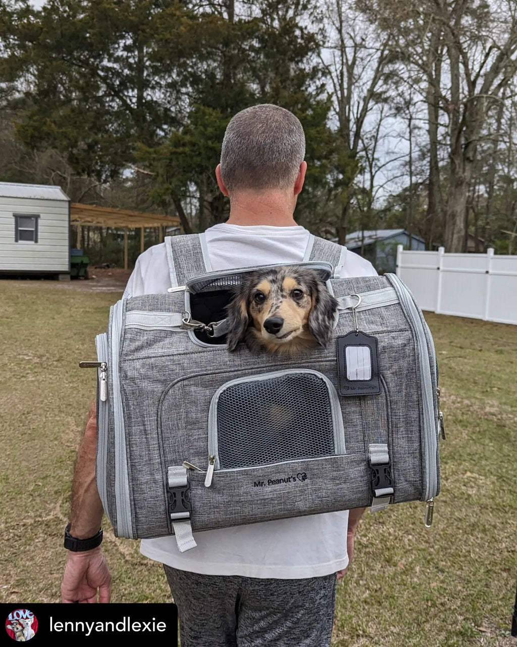 Mr. Peanut's Monterey Series Airline Compliant Horizontal Backpack Pet Carrier by Mr. Peanut's Pet Carriers