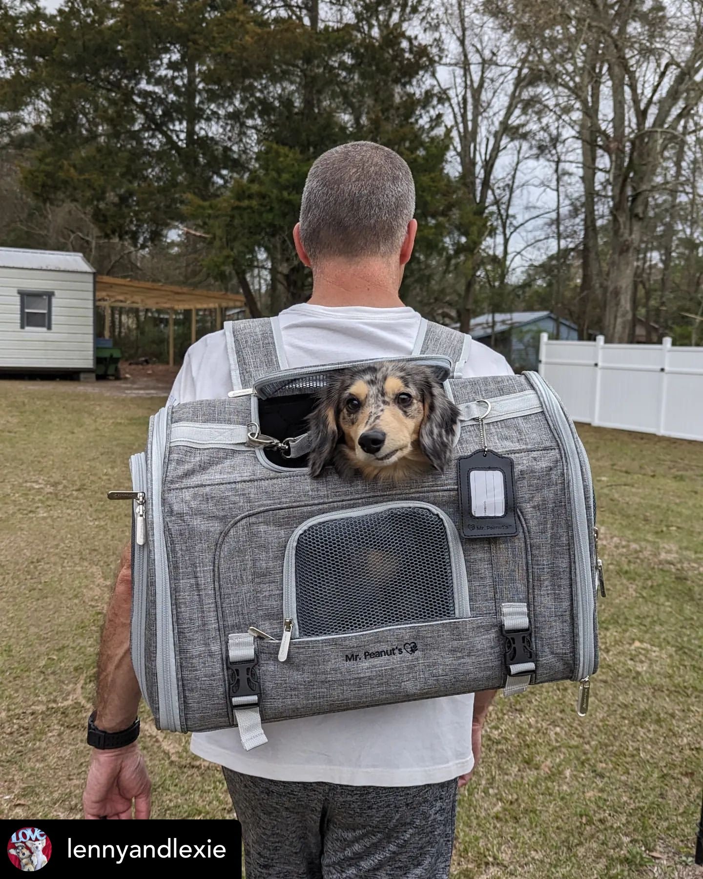 Mr. Peanut's Monterey Series Airline Compliant Horizontal Backpack Pet Carrier by Mr. Peanut's Pet Carriers