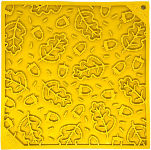 Autumn eMat - Enrichment Lick Mat For Dogs and Cats| Fall Leaves Design | SodaPup by SodaPup/True Dogs, LLC