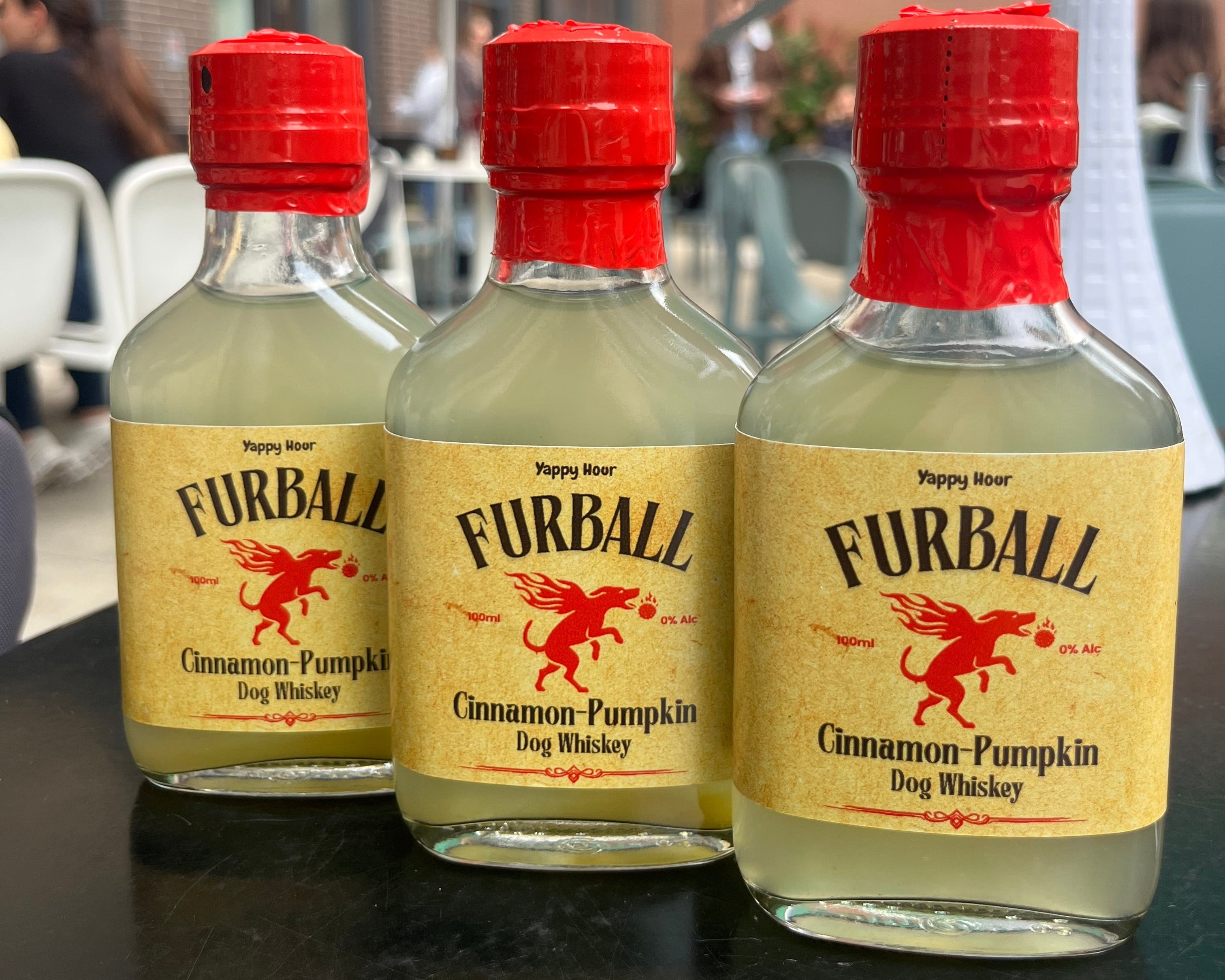 Furball Dog Whiskey Miniatures 4ct by Yappy Hour